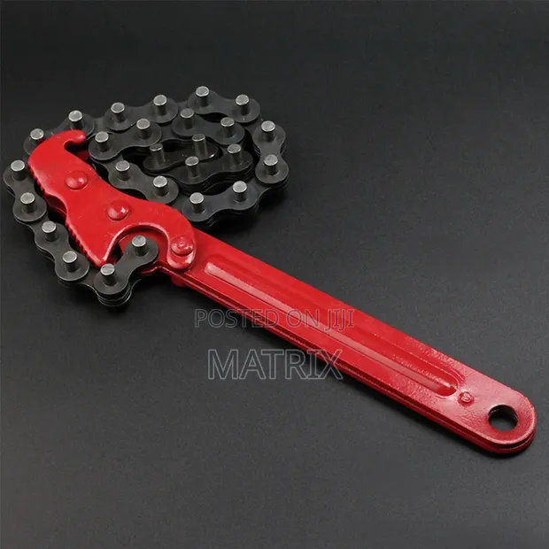 Oil Filter Chain Wrench - 1