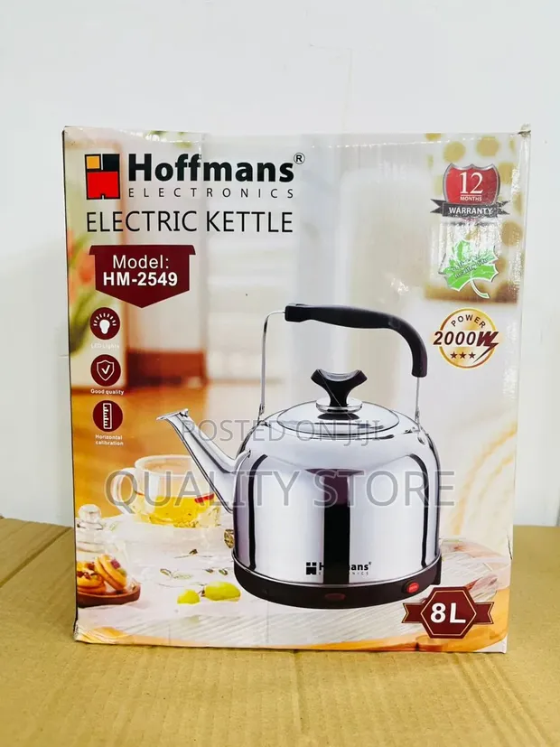 Hoffmans Electric Kettle 8L - 1