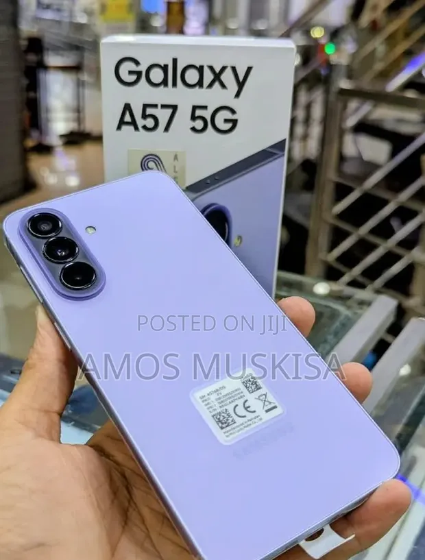 New Samsung Galaxy A57 5G 256GB Purple - 1