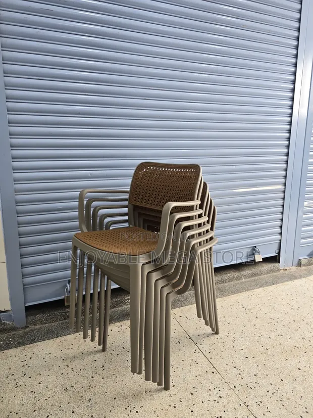 Brand New World Industries Plastic Dining Chairs (Set of 4) - 1