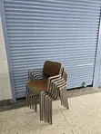Brand New World Industries Plastic Dining Chairs (Set of 4) - 2