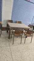 6-Seater Dining Table and Chairs Set - Brand New - 1