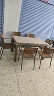 6-Seater Dining Table and Chairs Set - Brand New - 2