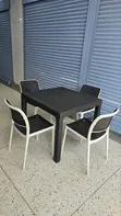 Stackable Plastic Table and Chairs Set - 1