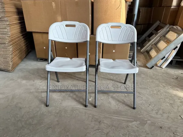 1 Piece Plastic Foldable Chair - 1