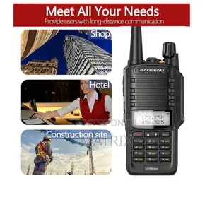2pcs Baofeng UV9R Plus Walkie-Talkie Radios