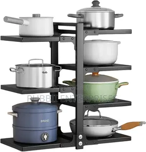 Heavy Duty Pot Organizer Rack - 7 Tier