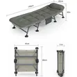 Adjustable Folding Camping Cot with Mattress Pad - 2