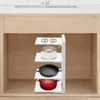 Heavy Duty 4-Tier Pot and Pan Organizer Rack - 2