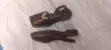 Ladies Black Leather Formal Flat Mules - J J - 1
