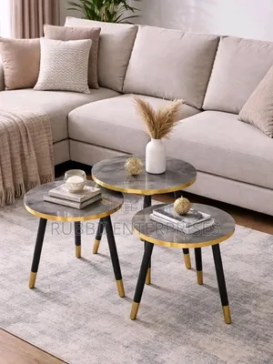 Nesting Center Tables Set (3 in 1)