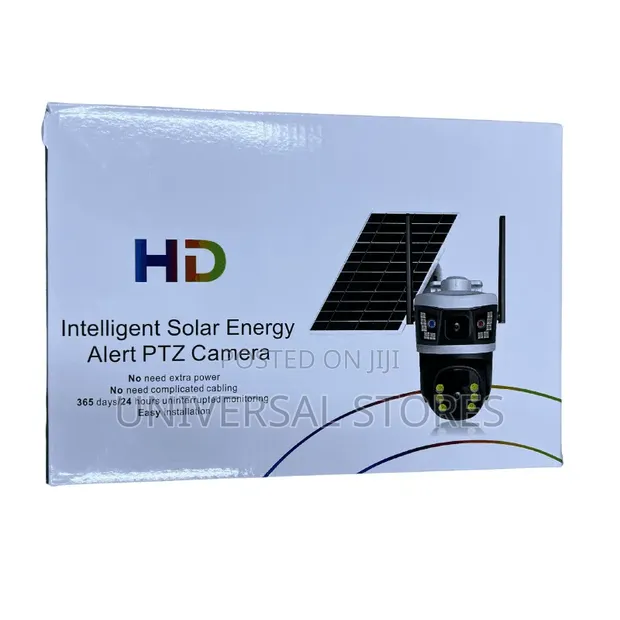 4G Wi-Fi HD Intelligent Solar Alert PTZ Camera - 1