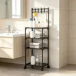 4-Tier Multi-Tier Rolling Storage Rack - 2