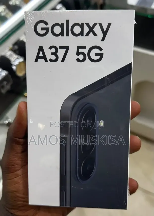 New Samsung Galaxy A37 256GB Black - 1