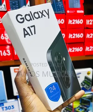 New Samsung Galaxy A17 256GB Black