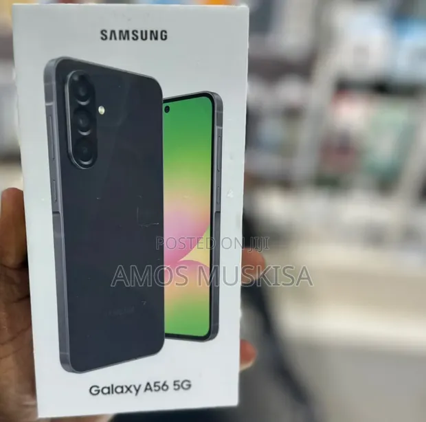 New Samsung Galaxy A56 256GB Black - 1