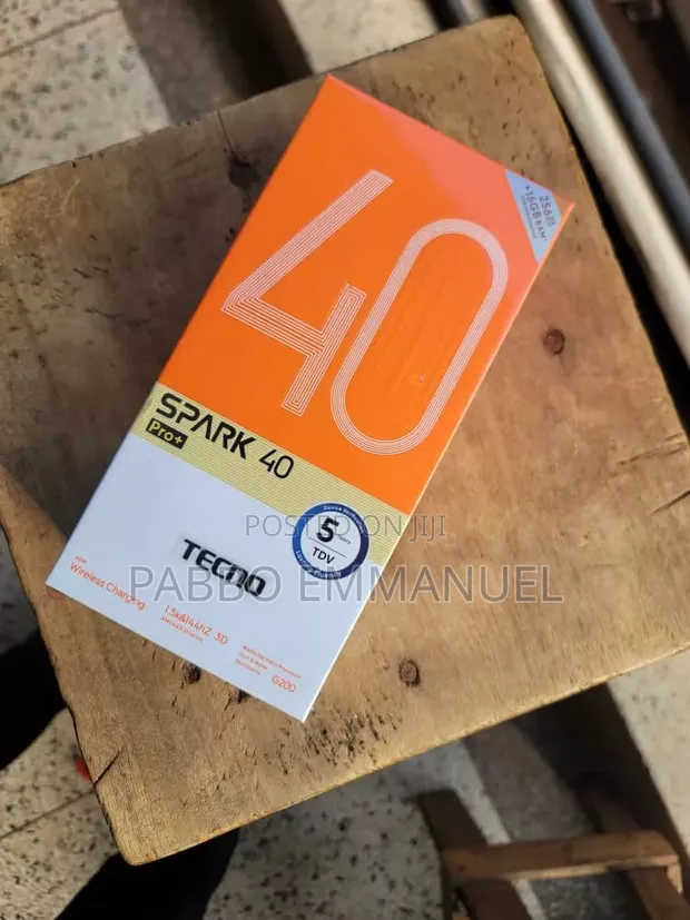 New Tecno Spark 40 Pro+ 256GB Silver - 1