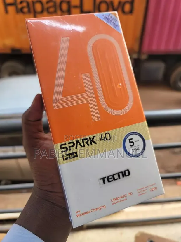 New Tecno Spark 40 Pro+ 256GB Gray - 1