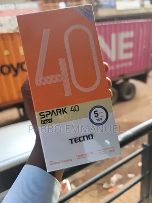 New Tecno Spark 40 Pro+ 256GB Black