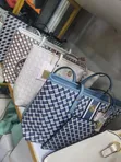 Geometric Monogram Tote Bag - 2