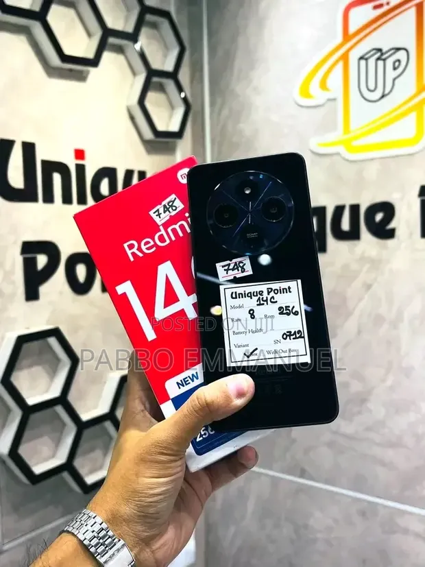 New Xiaomi Redmi 14C 256GB Black - 1