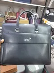 Montblanc-Style Leather Briefcase - 1