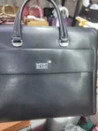 Montblanc-Style Leather Briefcase - 2