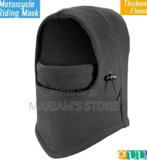 Built-in Face Mask/Neck Warmer - 1