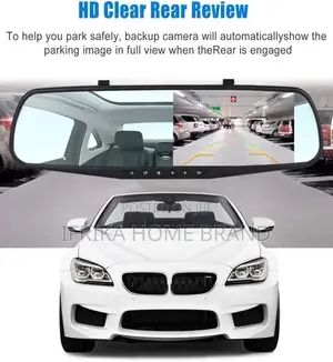 1080P Dual Dashboard Camera Front & Rear View HD Video Recorder