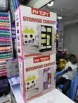 Plastic Storage Cabinet with Shoe Rack - 2
