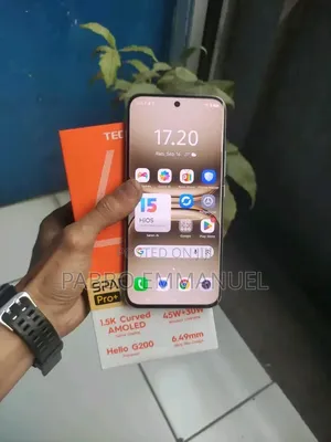 New Tecno Spark 40 Pro+ 256GB White