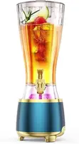 2.5L Beverage Dispenser with Bluetooth Speaker & LED Lights - 1