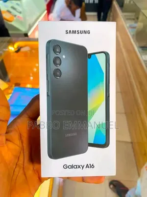New Samsung Galaxy A16 5G 256GB Black