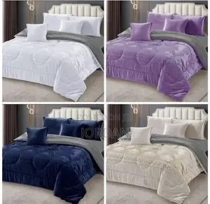Jacquard Velvet Duvet Set