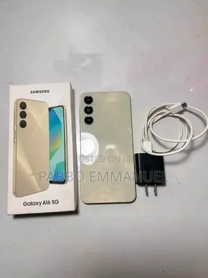 New Samsung Galaxy A16 5G 256GB Gold