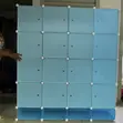 4-Column Plastic Clothes Organizer - 1