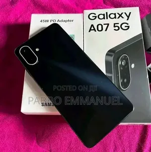 New Samsung Galaxy A07 5G 128GB Black