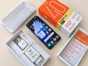 New Tecno Spark 40 Pro+ 256GB Black