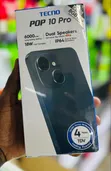 New Tecno Pop 10 Pro 128GB Black - 3