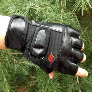 Leather Sports Fitness Gloves