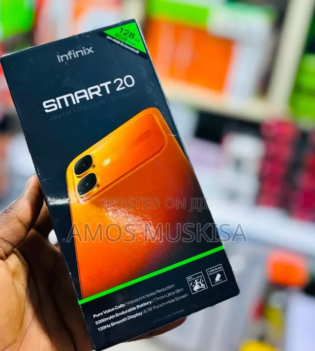 New Infinix Smart 20 128GB Black - 1