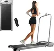 Flat-Profile Electric Walking Pad / Under-Desk Treadmill - 1