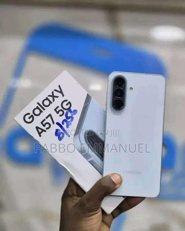 New Samsung Galaxy A57 5G 256GB White - 1