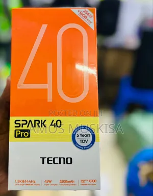 New Tecno Spark 40 Pro+ 128GB Silver