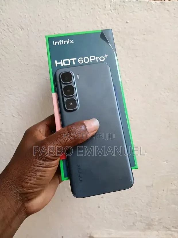 New Infinix Hot 60 Pro+ 256GB Black - 1
