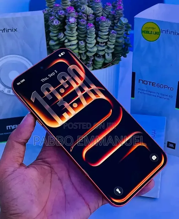 New Infinix Note 60 Pro 256GB Orange - 1