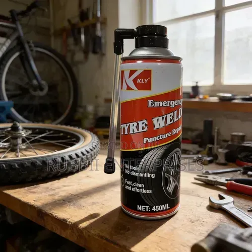 KLY Emergency Tyre Weld Puncture Repair and Inflator Spray (450ml) - 1