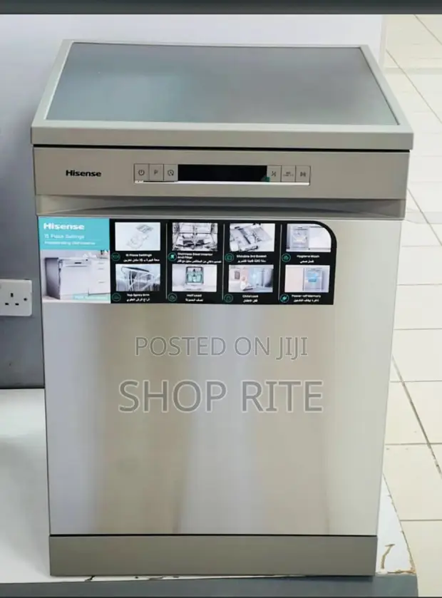 Hisense 15 Place Freestanding Dishwasher - 1