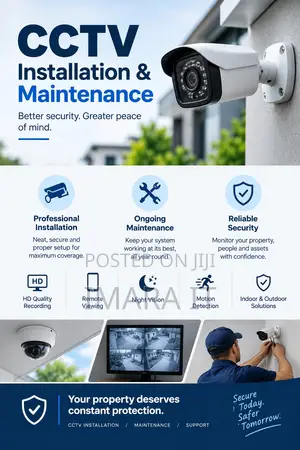 CCTV Installation & Maintenance Services