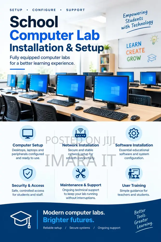 School Computer Lab Setup & Installation Services - 1